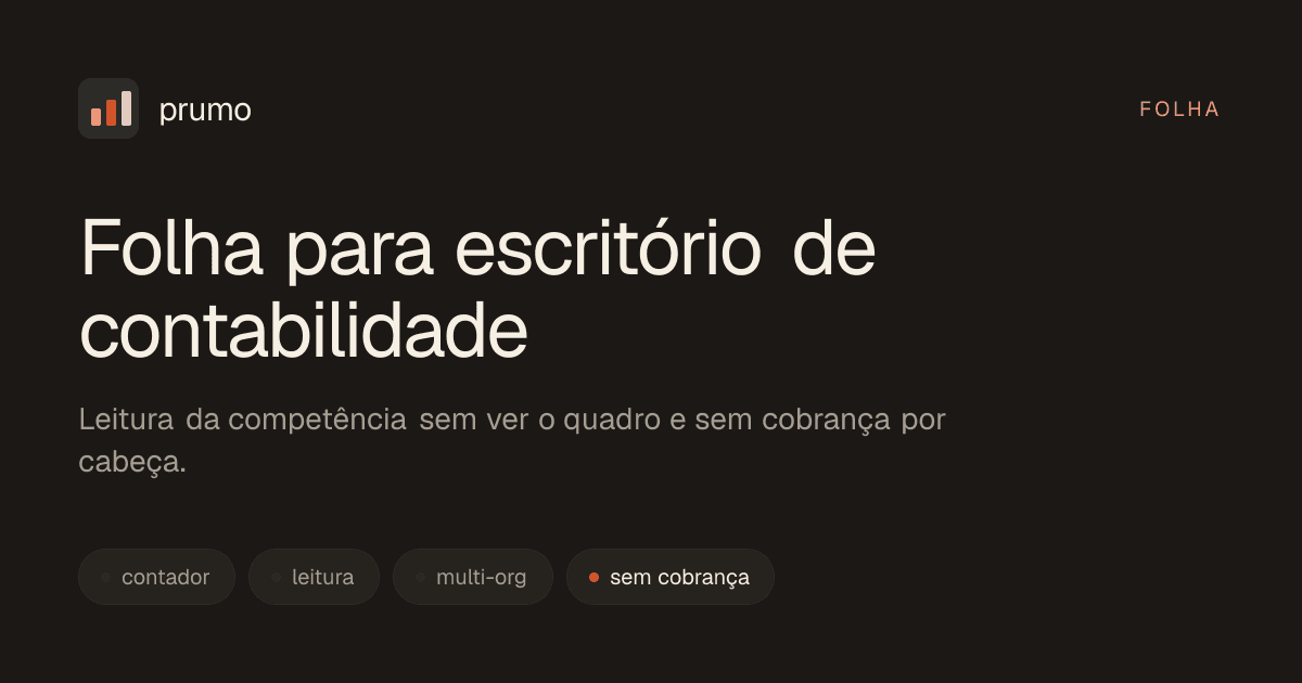Capa do artigo: acesso do contador à folha sem ver o quadro de funcionários.